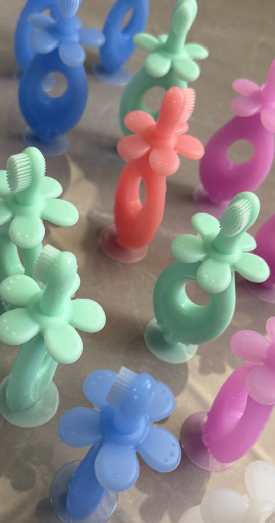 Seinee Baby Silicone Toothbrush: Gentle Care fo...